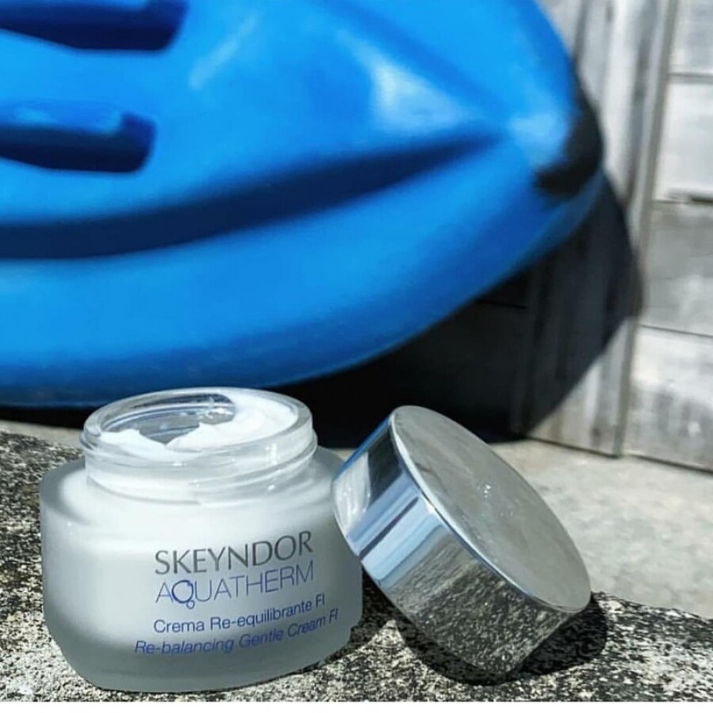 Мягкий восстанавливающий крем F1 - Skeyndor Aquatherm Re-Balancing Gentle Cream FI фото 4