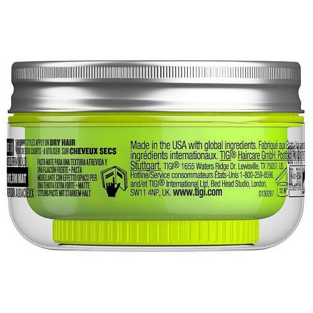 Моделирующая паста с матирующим эффектом - Tigi Bed Head Manipulator Matte фото 2