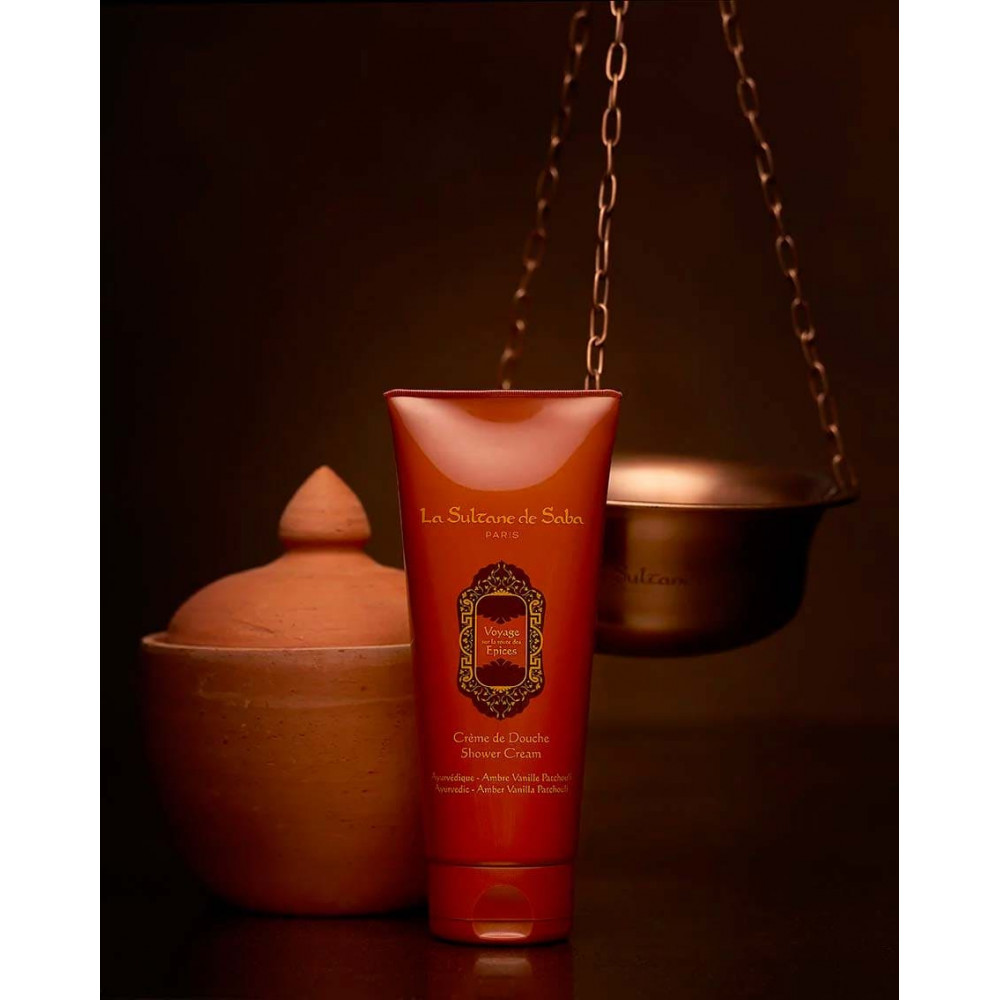 Молочко для тіла «Аюрведа» - La Sultane de Saba Ayurvedic Amber Vanille Patchouli Body Lotion фото 3