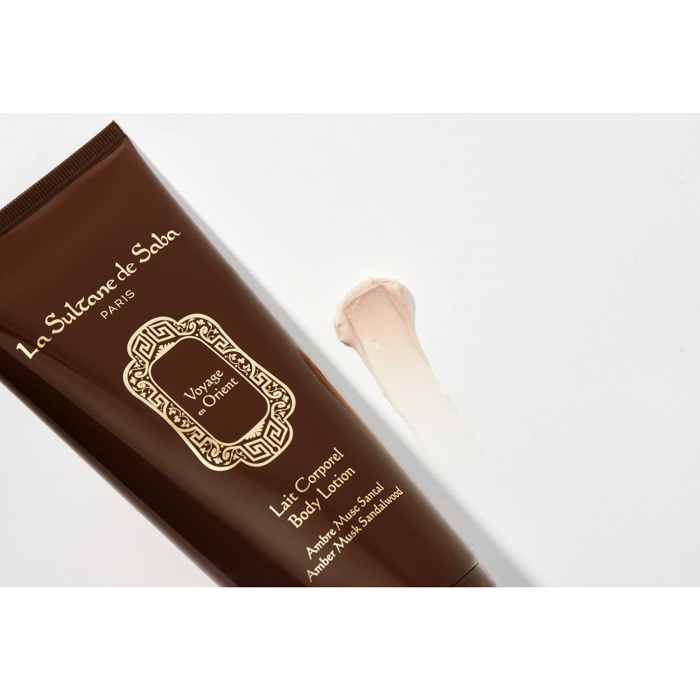 Молочко для тела "Амбра, мускус, сантал" - La Sultanе De Saba Body Lotion Amber Musk Santal фото 3