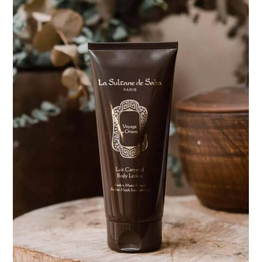 Молочко для тела "Амбра, мускус, сантал" - La Sultanе De Saba Body Lotion Amber Musk Santal фото 4