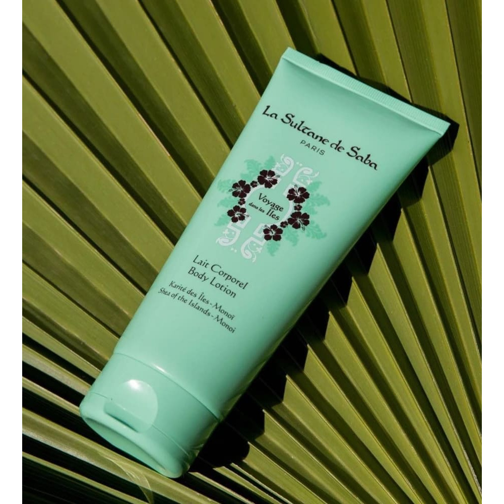 Молочко для тела Тиаре и Алоэ Вера -  La Sultane de Saba Lait Corporel Body Lotion Aloe Vera and Tiare Flowers фото 2