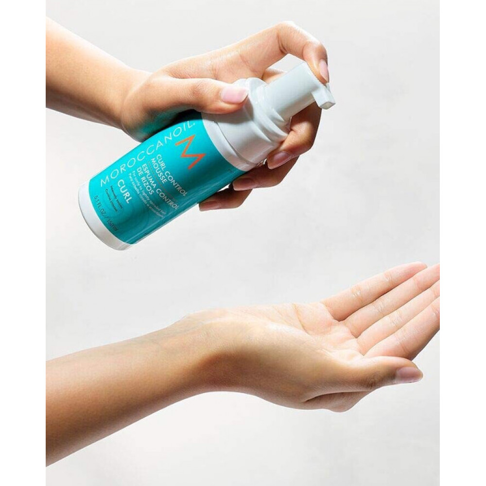 Мусс-контроль для вьющихся волос - Moroccanoil Curl Control Mousse  фото 5