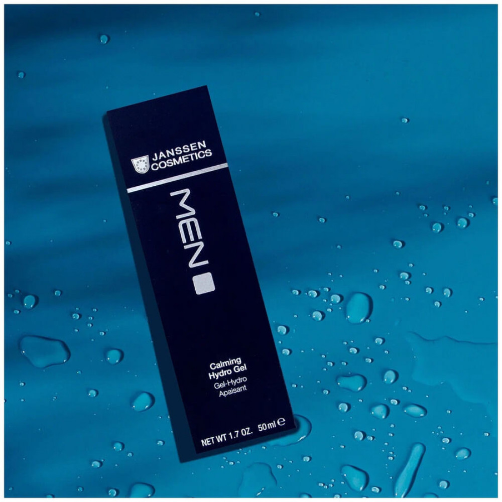 Мужской успокаивающий гидро-гель - Janssen Cosmetics Calming Hydro Gel фото 5