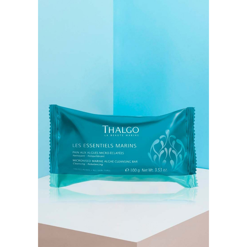 Мыло с микронизированными морскими водорослями - THALGO Micronized Marine  Algae Cleansing фото 2