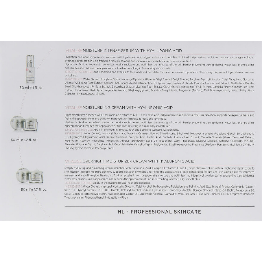 Набор - Holy Land Cosmetics Vitalise Hydration Kit фото 3