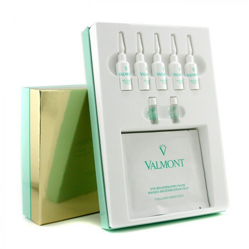 Набір колагенових масок для очей - Valmont Eye Regenerating Mask Treatment фото 4
