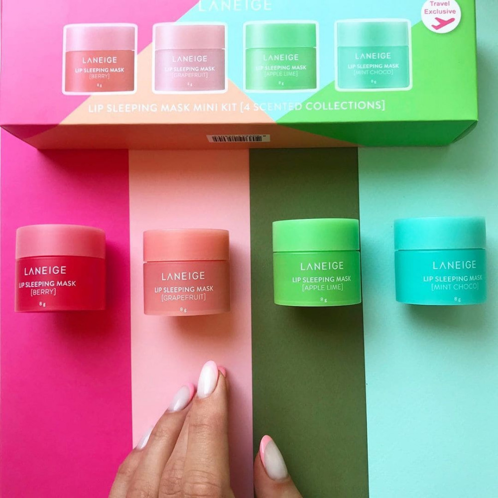 Набір нічних масок - Laneige Lip Sleeping Mask Mini Kit фото 4