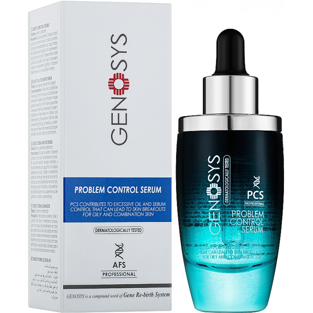 Наносиворотка для проблемної шкіри - Genosys Problem Control Serum (PCS)  фото 2