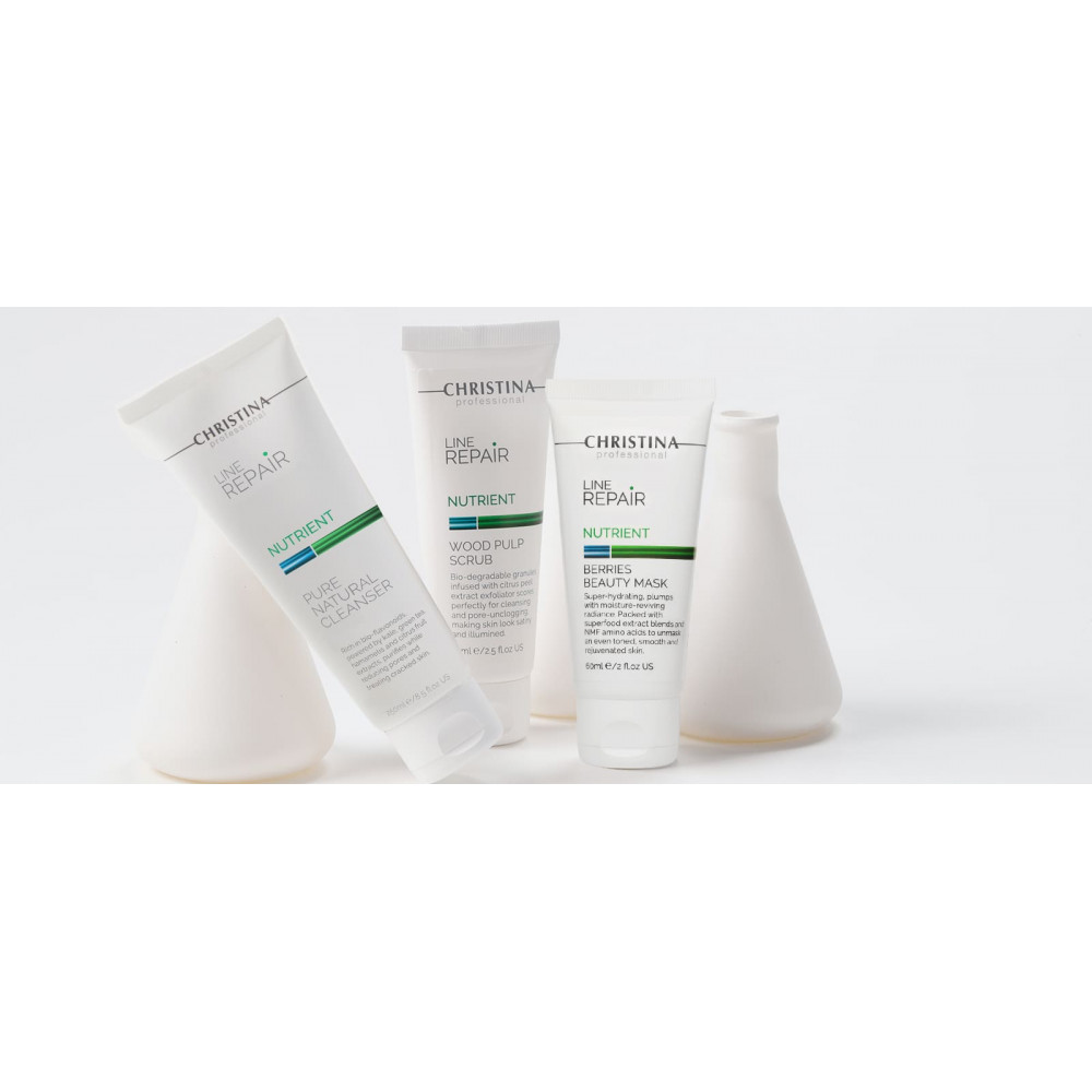 Натуральна очисна пінка для обличчя - Christina Line Repair Nutrient Pure Natural Cleanser фото 5