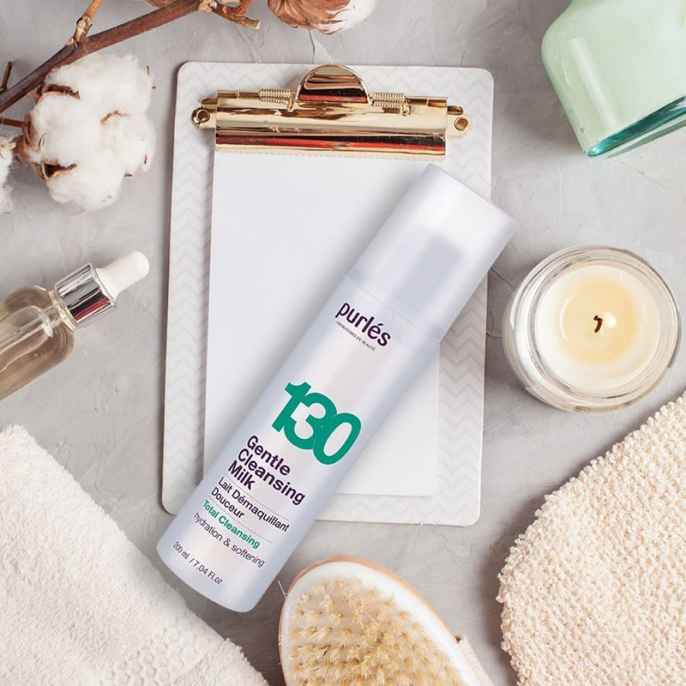 Ніжне очищувальне молочко для обличчя - Purles 130 Gentle Cleansing Milk фото 4