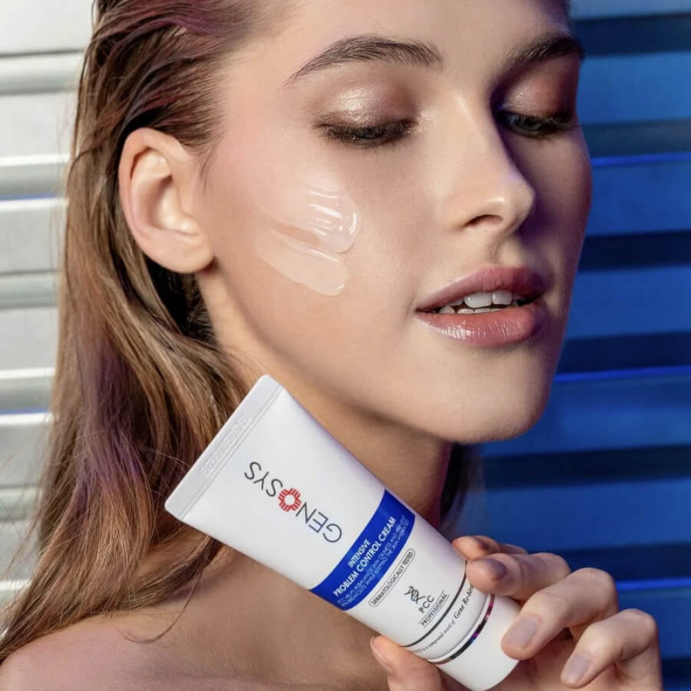 Нежирный крем для ежедневного ухода за проблемной кожей - Genosys Problem Control Cream (PCC) фото 5