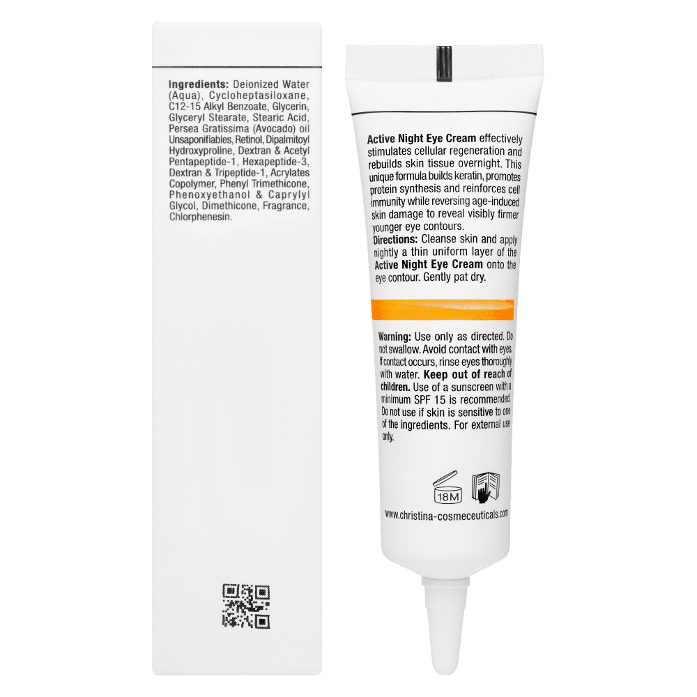 Нічний крем для очей "Суперактів" - Christina Forever Young Active Night Eye Cream  фото 3