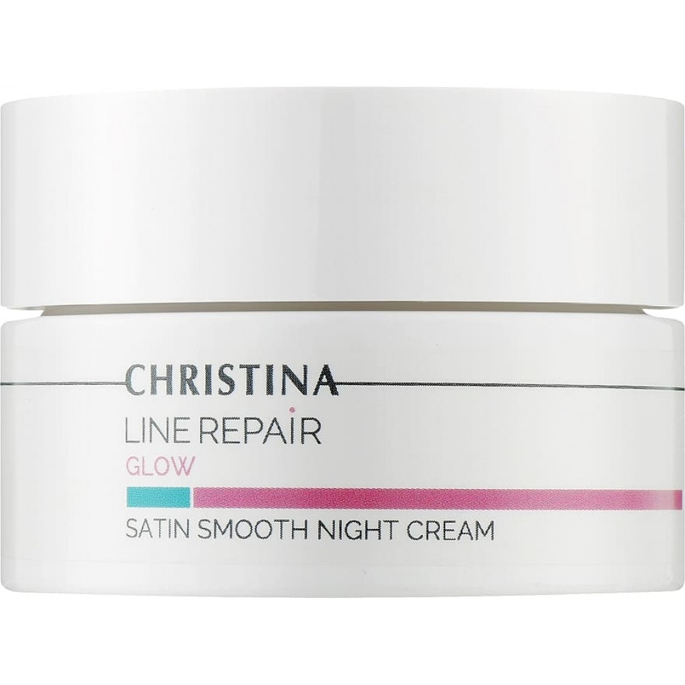 Нічний крем "Гладкість сатину" - Christina Line Repair Glow Satin Smooth Night Cream фото 2