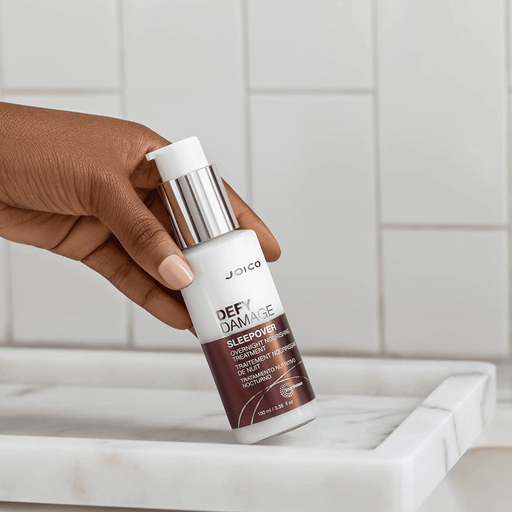 Нічний поживний крем для волосся - Joico Defy Damage Sleepover Overnight Nourishing Treatment фото 5