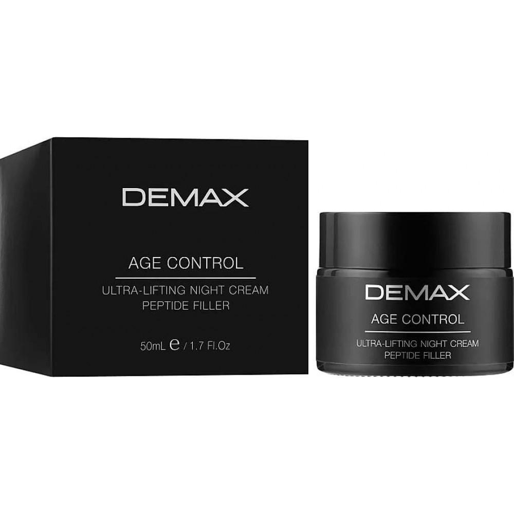 Ночной заполняющий лифтинг-крем с пептидами - Demax Age Control Ultra Night Cream Peptide Filler фото 2