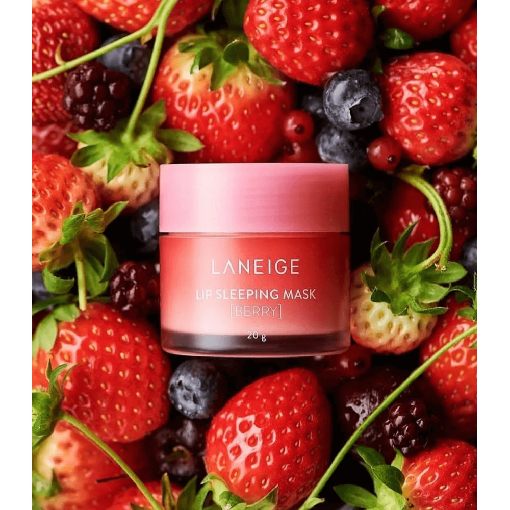 Ночная восстанавливающая маска для губ "Лесные ягоды" - Laneige Lip Sleeping Mask Berry фото 4