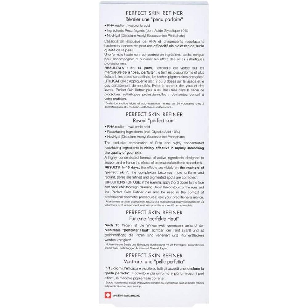 Нічний оновлюючий крем - Teoxane Teosyal Perfect Skin Refiner (10% AHA) фото 3