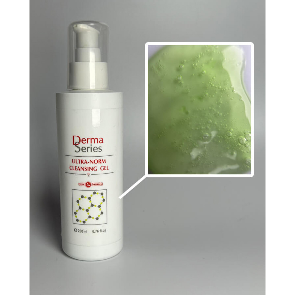 Нормалізуючий очищаючий гель - Derma Series Ultra-norm cleansing gel фото 3