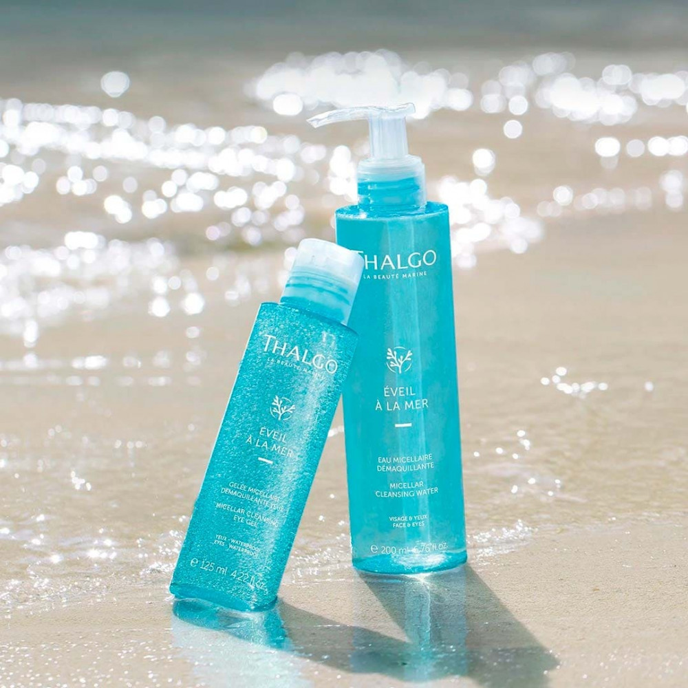 Очищающий мицеллярный гель для снятия макияжа с глаз - Thalgo Eveil a la Mer Micellar Cleansing Eye Gel фото 4