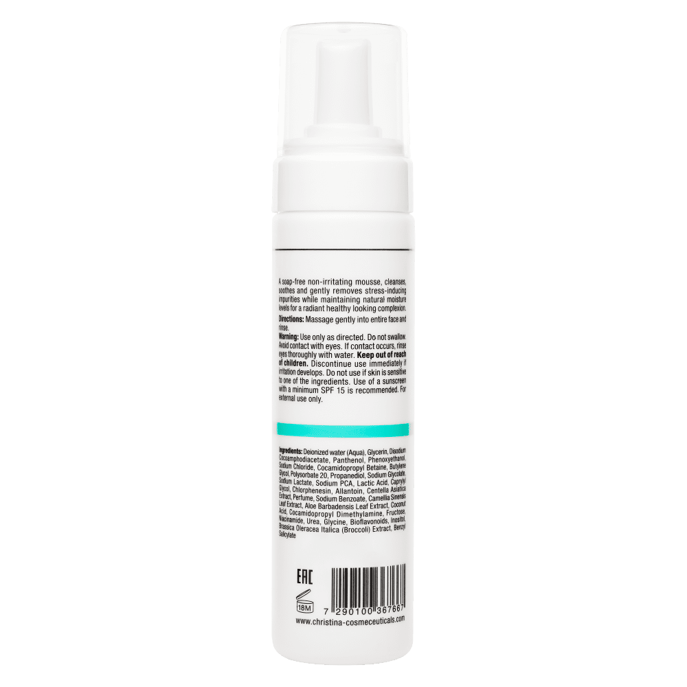Очищаючий мус - Christina Unstress Comfort Cleansing Mousse  фото 4