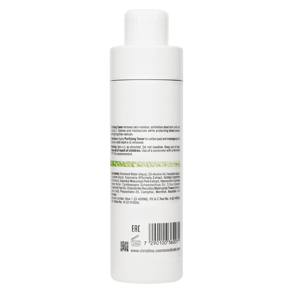 Очищающий тоник для жирной кожи с лемонграссом - Christina Fresh Purifying Toner for Oily Skin With Lemongrass фото 2