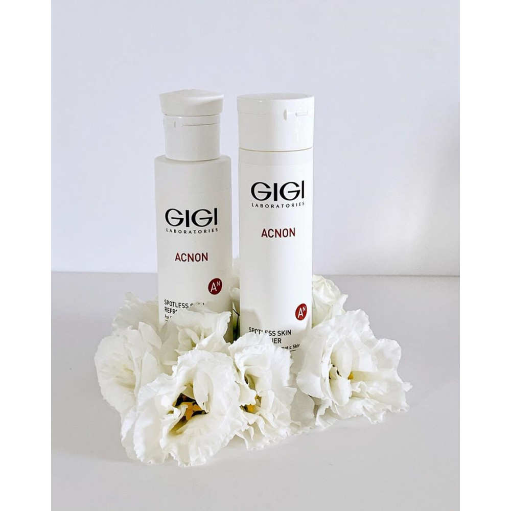 Очищающий тоник для жирной и проблемной кожи - Gigi Acnon Spotless Skin Refresher фото 5