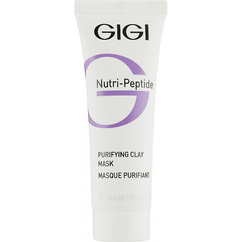 Очищающая маска для жирной и комбинированной кожи - GIGI Nutri-Peptide Purifying Clay Mask фото