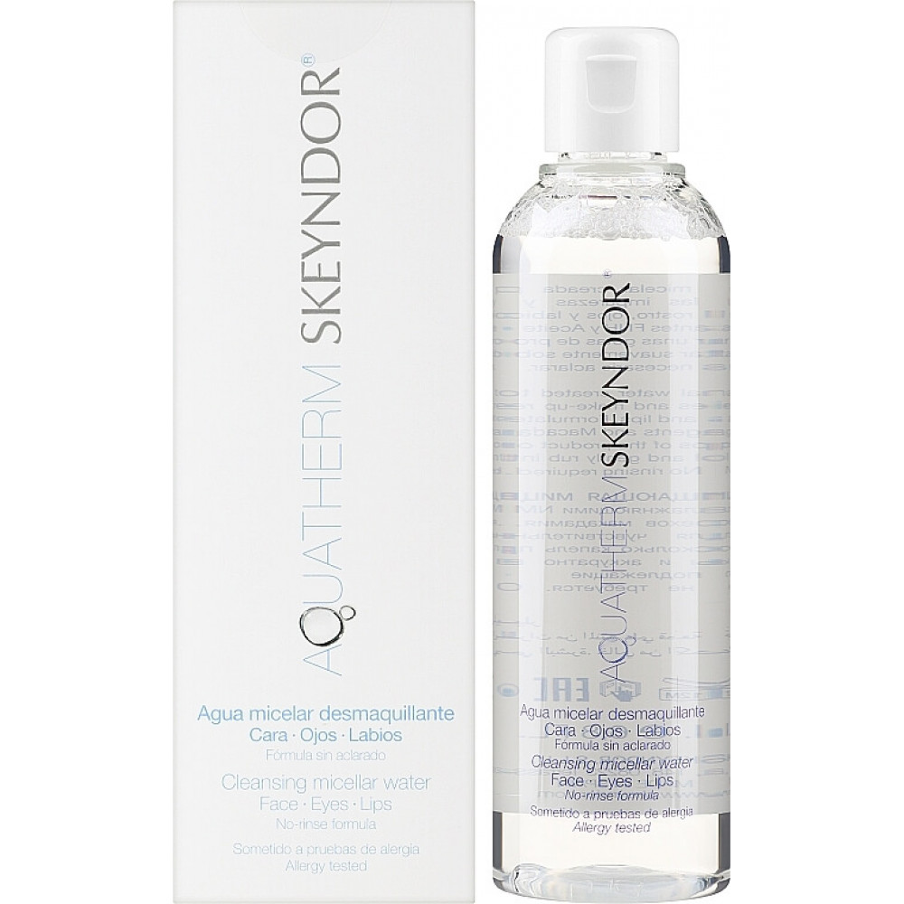 Очищающая мицеллярная вода - Skeyndor Aquatherm Cleansing Micellar Water фото 2