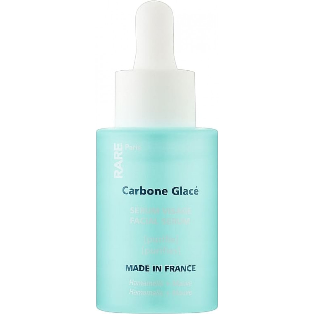 Очищающая сыворотка для лица с гамамелисом и экстрактом мальвы - Rare Paris Carbone Glace Purifying Face Serum фото 2