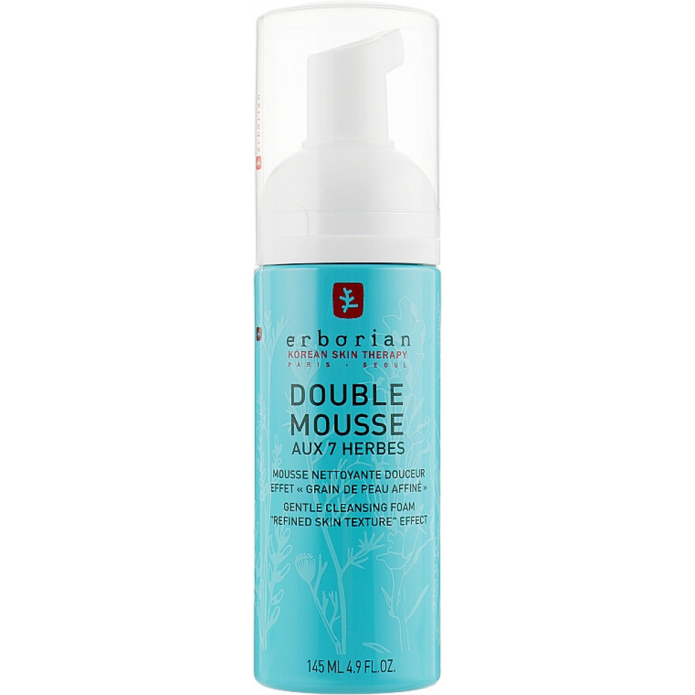 Очищающая пенка для лица 7 трав - Erborian Double Mousse Aux 7 Herbes Gentle Cleansing Foam фото