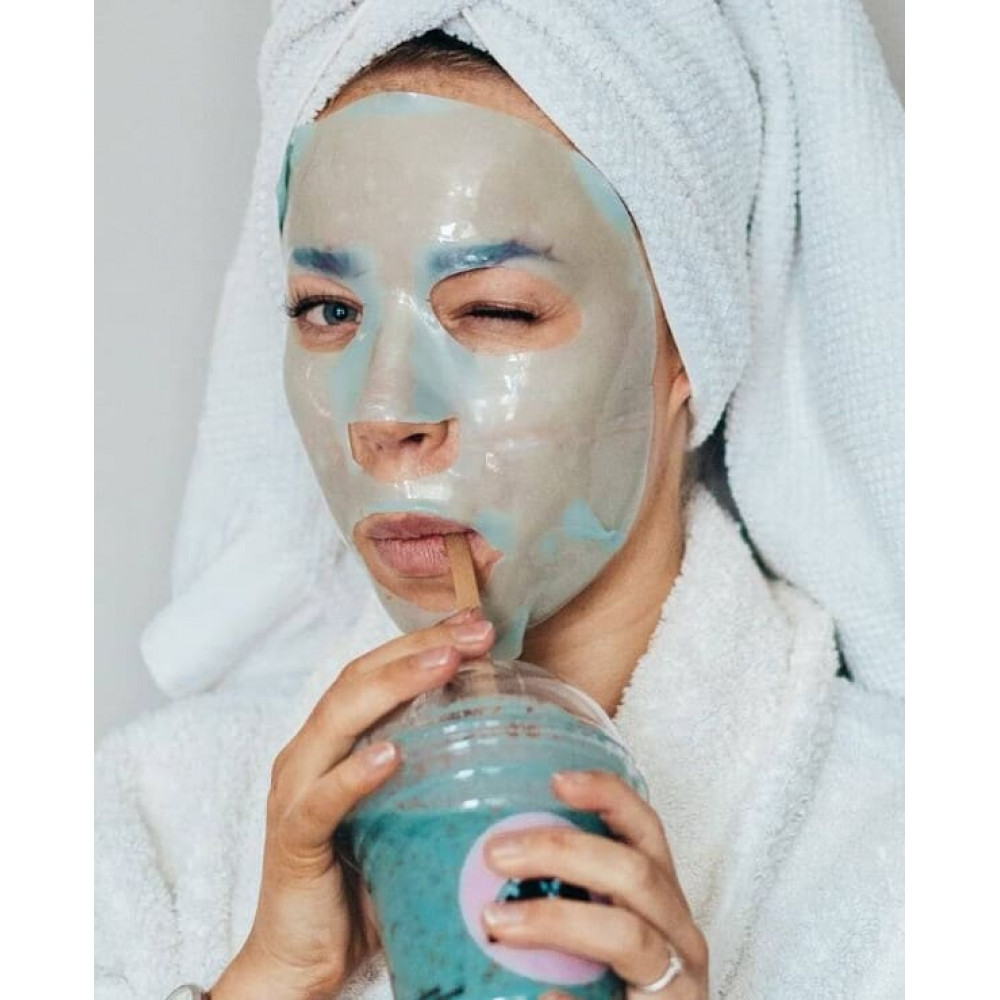 Охлаждающая и увлажняющая тканевая маска - Xlash Hydro Gel Mask фото 3