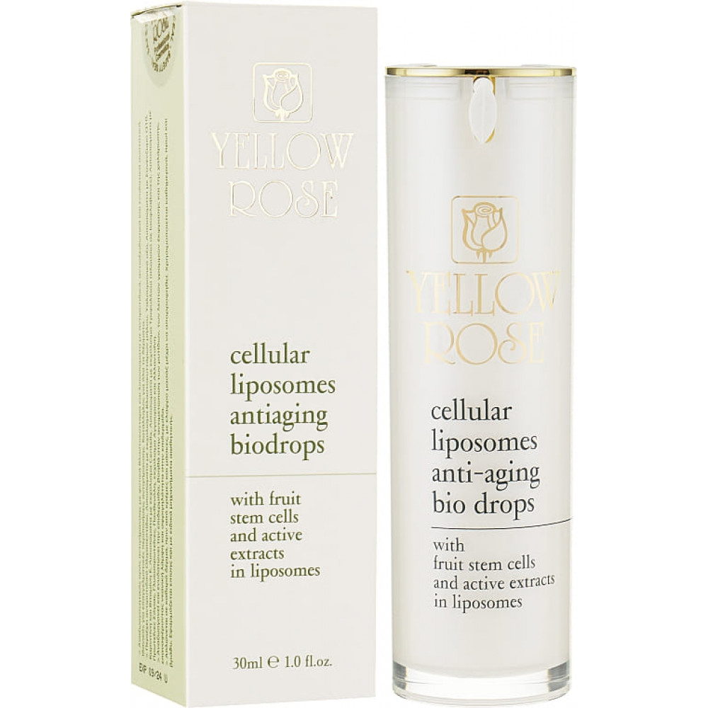 Омолоджуючі краплі краси - Yellow Rose Cellular Liposomes Anti-Aging Bio-Drops  фото 2