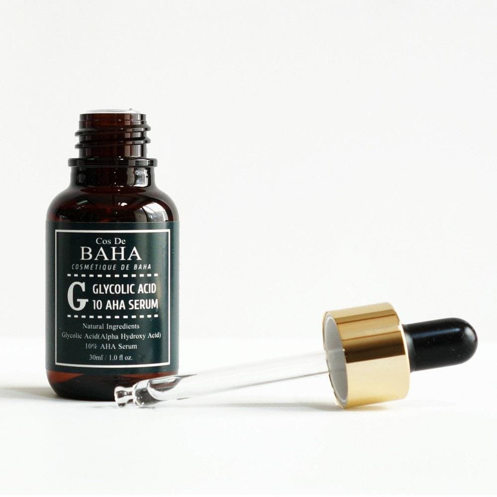 Обновляющая пилинг - сыворотка с гликолевой кислотой - Cos De Baha 10% Glycolic Serum Gel Peel AHA фото 3