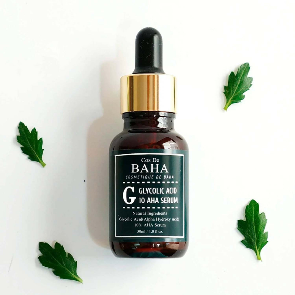 Обновляющая пилинг - сыворотка с гликолевой кислотой - Cos De Baha 10% Glycolic Serum Gel Peel AHA фото 4