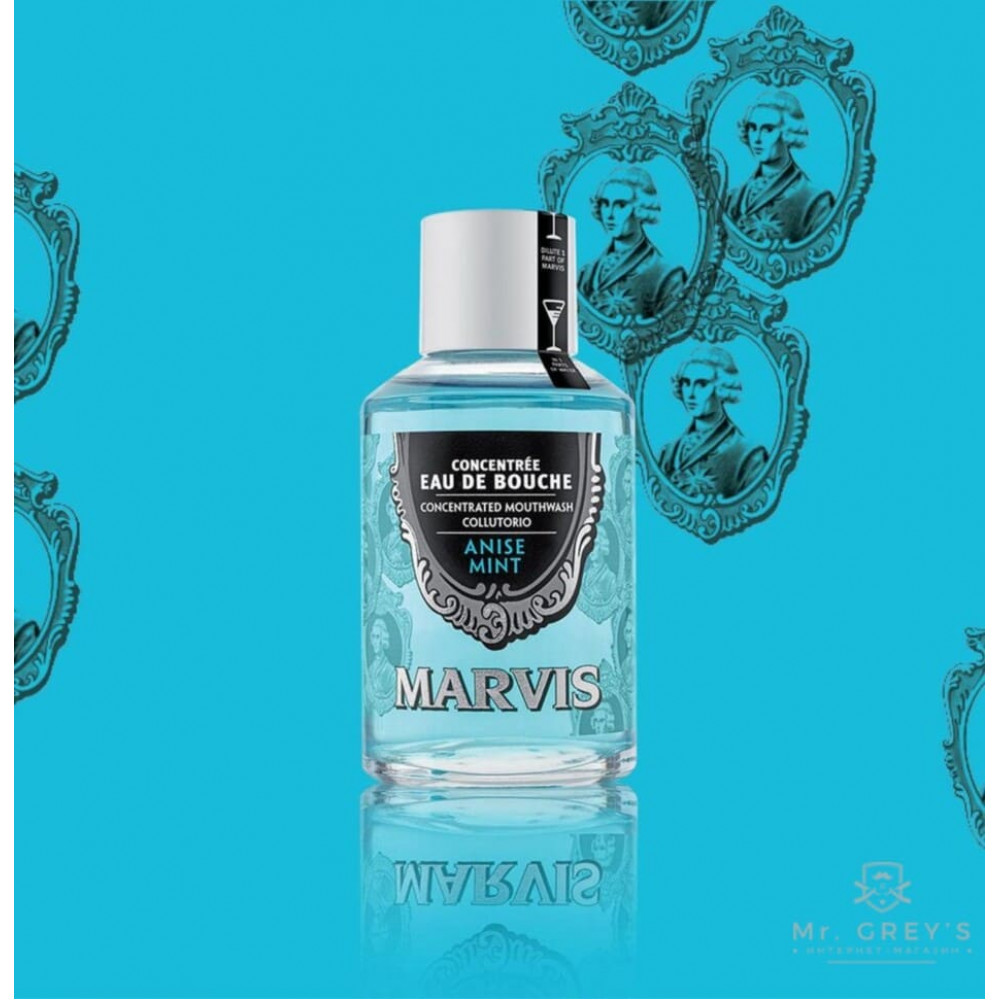 Ополаскиватель - концентрат для полости рта "Анис и мята" - Marvis Anise Mint Concentrated Mouthwash фото 2