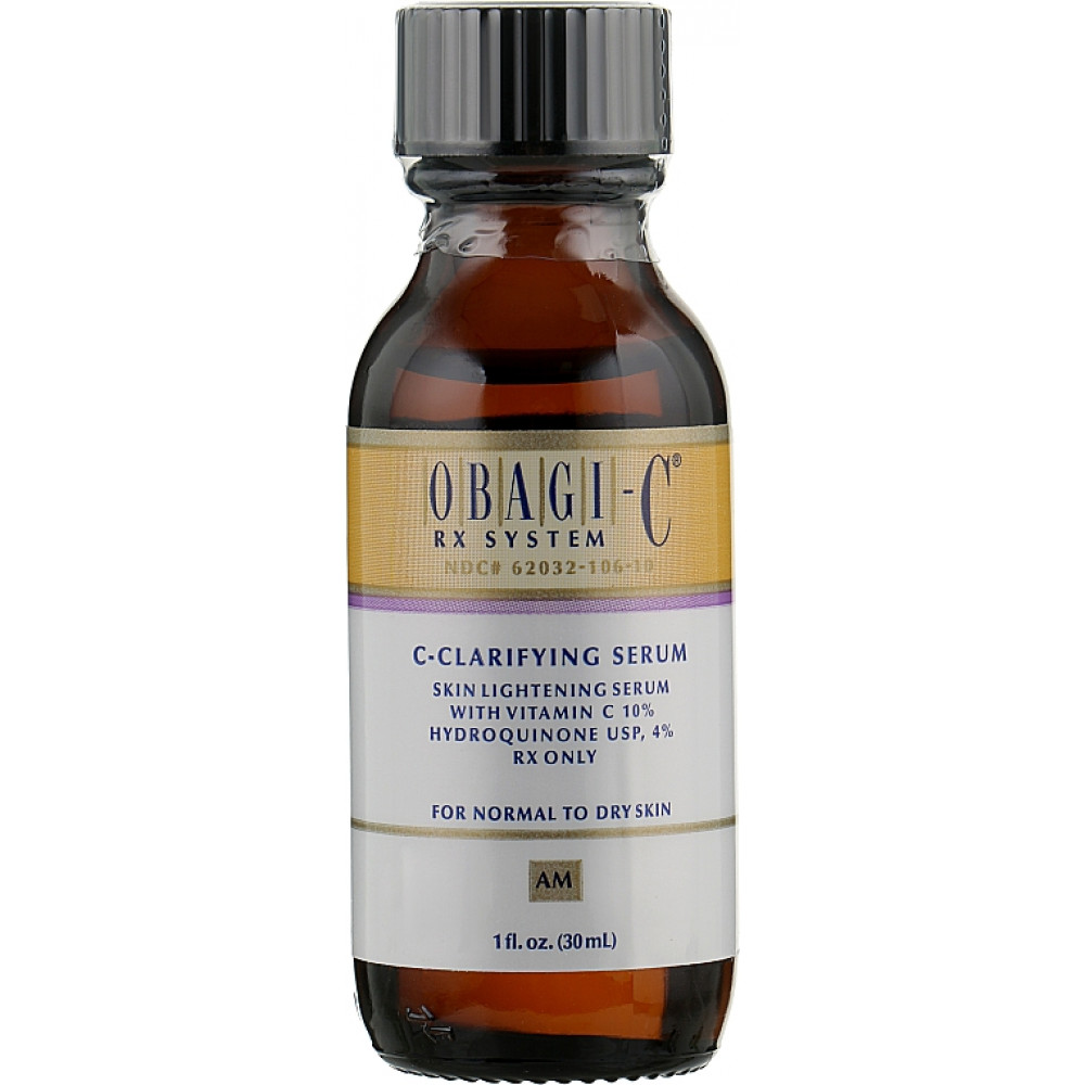 Освітлююча сироватка для сухої шкіри - Obagi C-Clarifying Serum Dry фото