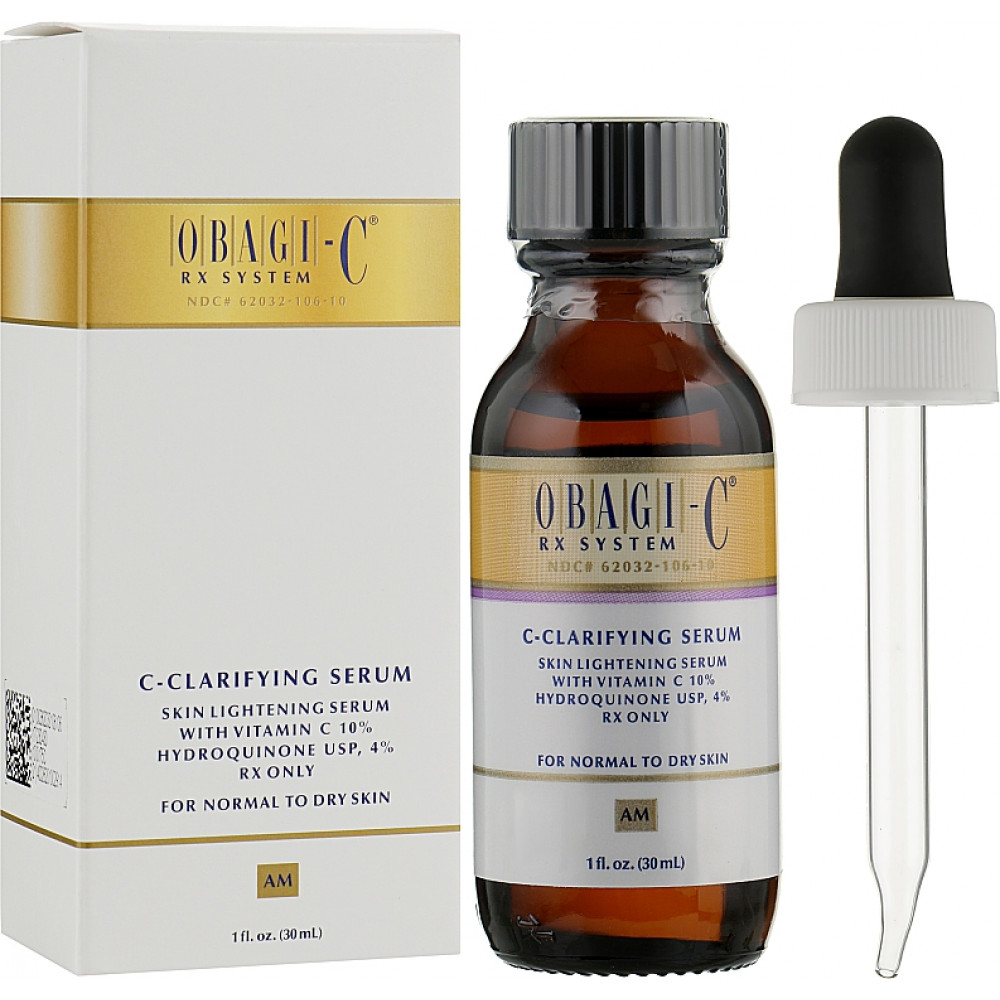Освітлююча сироватка для сухої шкіри - Obagi C-Clarifying Serum Dry фото 2