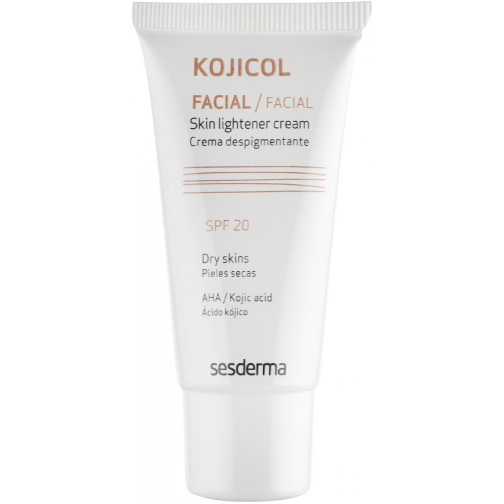 Освітлювальний крем - SeSDerma Kojicol Skin Lightener Cream SPF 20 фото