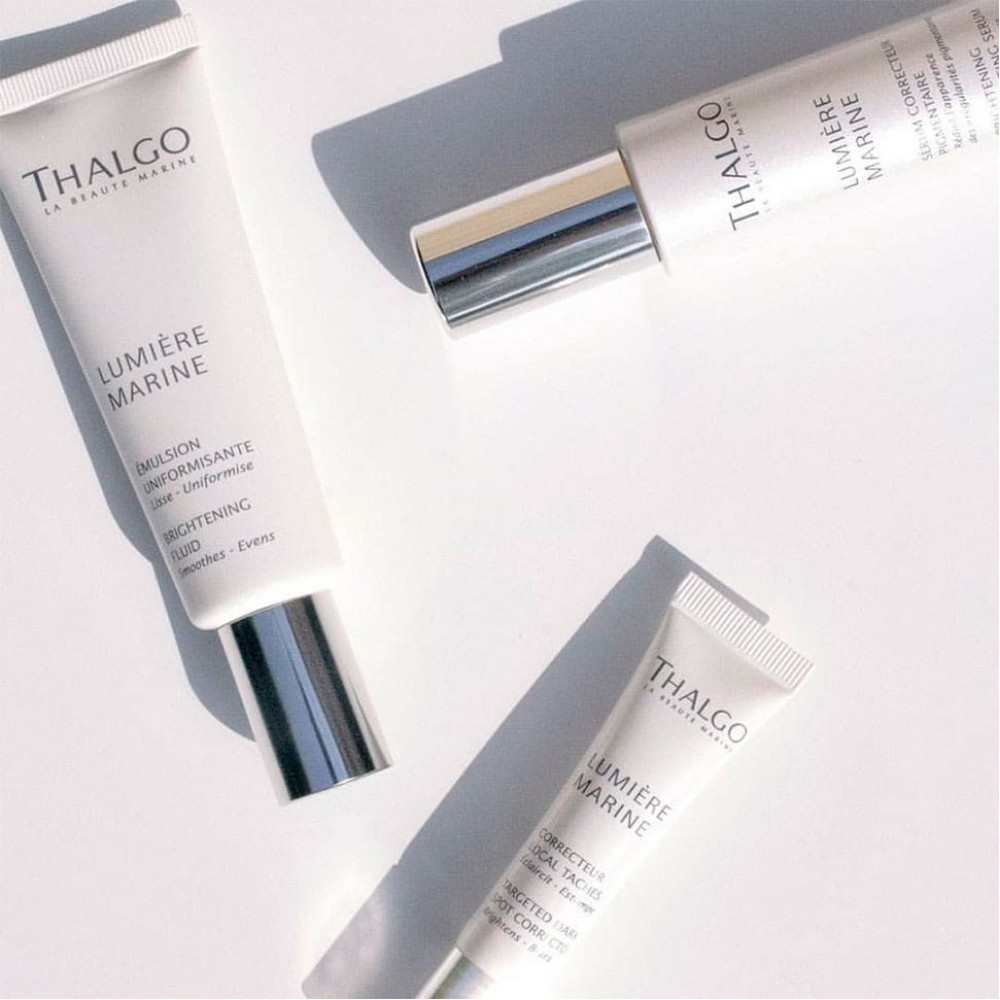 Эмульсия для лица осветляющая - Thalgo Lumiere Marine Brightening Fluid фото 4