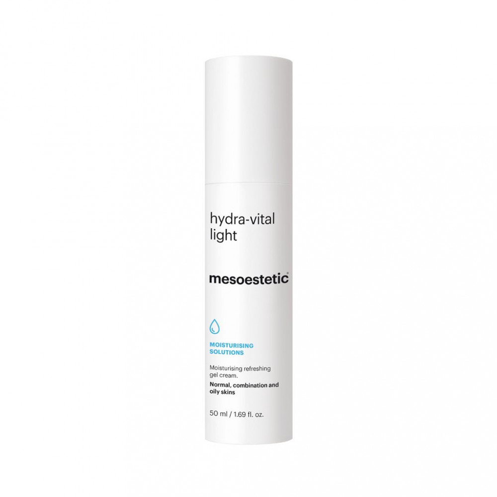 Освіжаючий та відновлюючий зволожуючий гель-крем - Mesoestetic Hydra-Vital Light фото 5