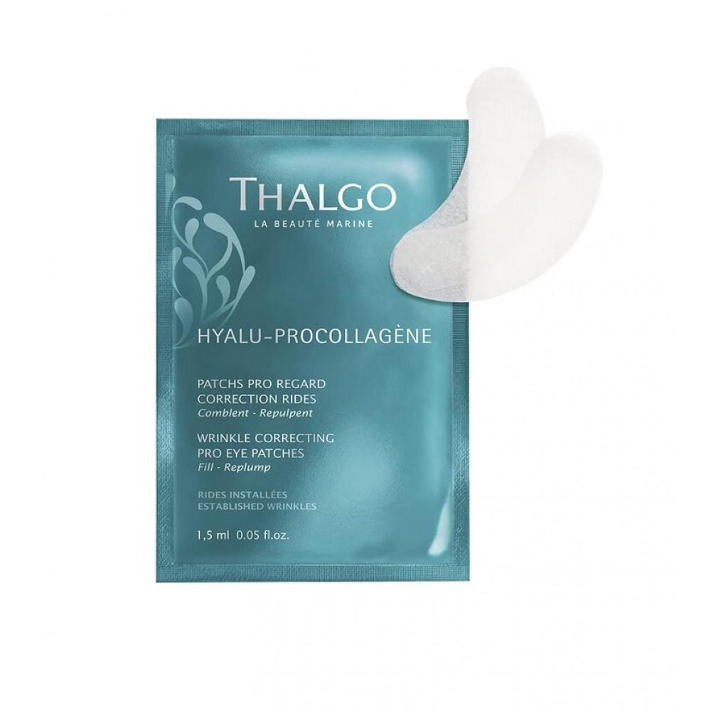 Патчі "Коректор зморшок" - Thalgo Hyalu-ProCollagene Wrinkle Correcting Eye Pro Patches  фото 2