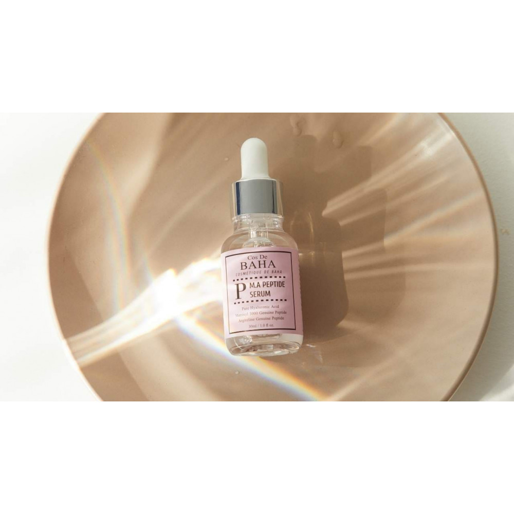 Пептидная сыворотка с матраксилом и аргиреллином - Cos De Baha Peptide Serum With Matrixyl 3000 & Argireline фото 4