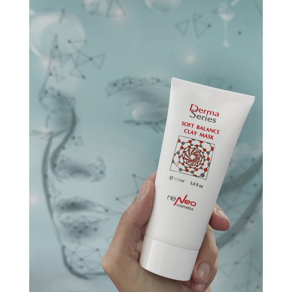  Поживна балансуюча маска з освітлючою пом'якшувальною дією - Derma Series Soft balance clay mask фото 4