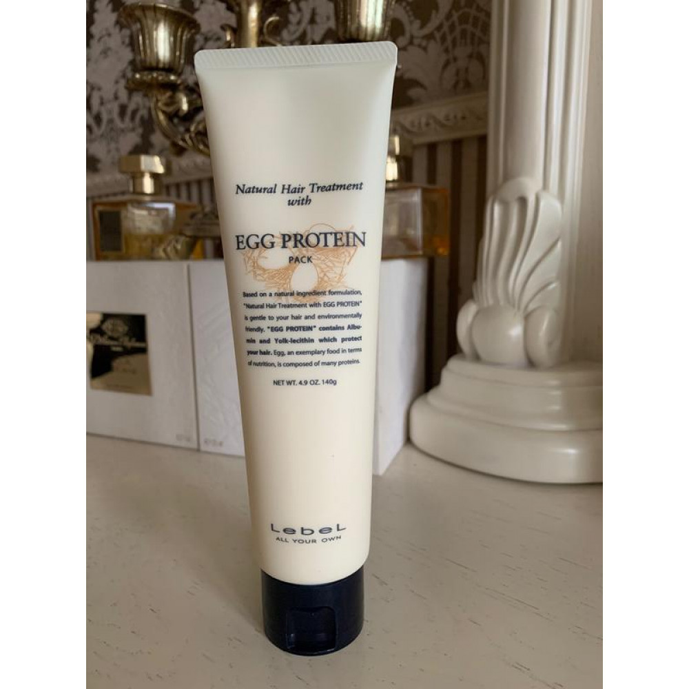 Поживна маска для пошкодженого волосся - Lebel Egg Protein Hair Mask фото 4