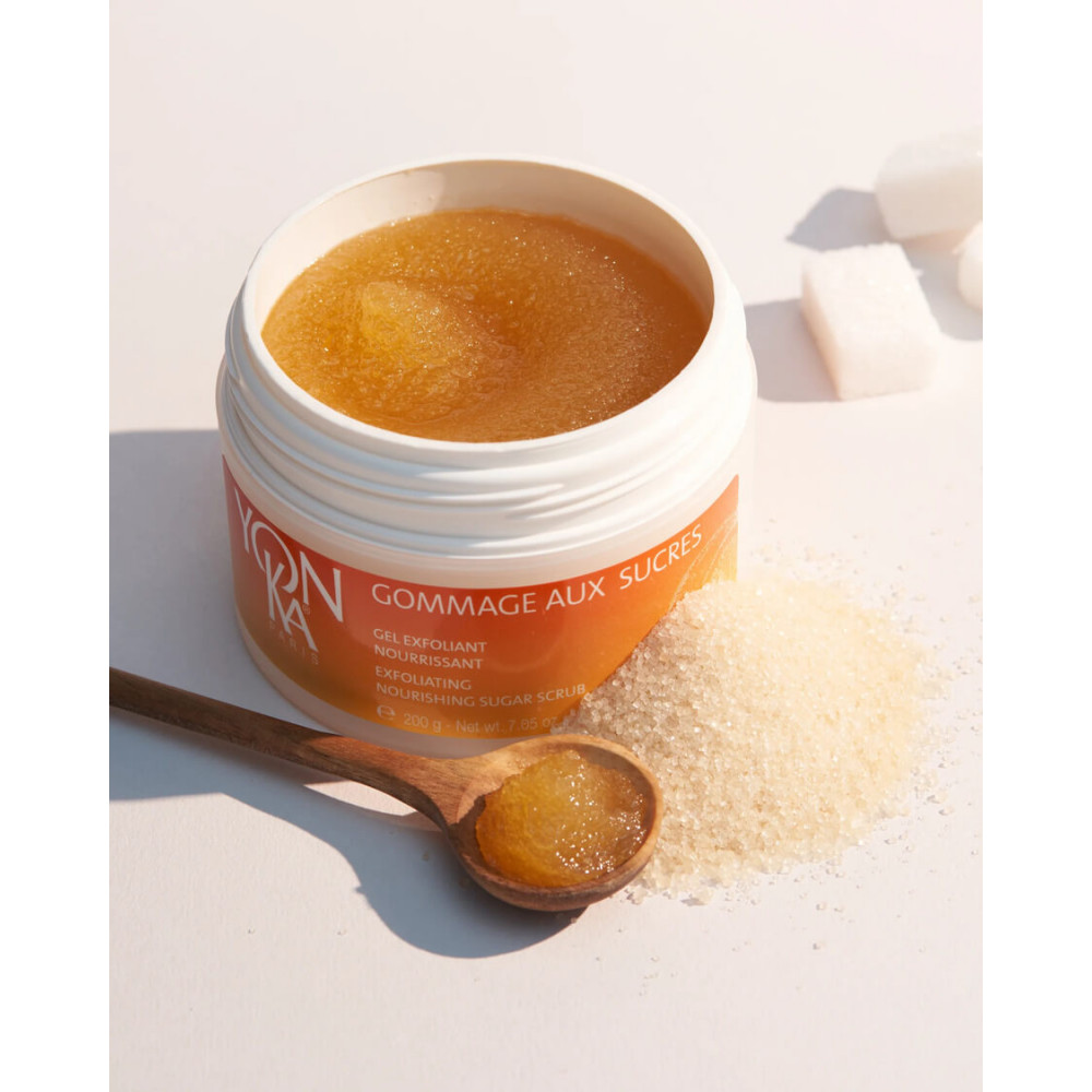 Питательный сахарный скраб для тела - Yon-Ka Gommage Sucre Mandarin-Orange фото 3