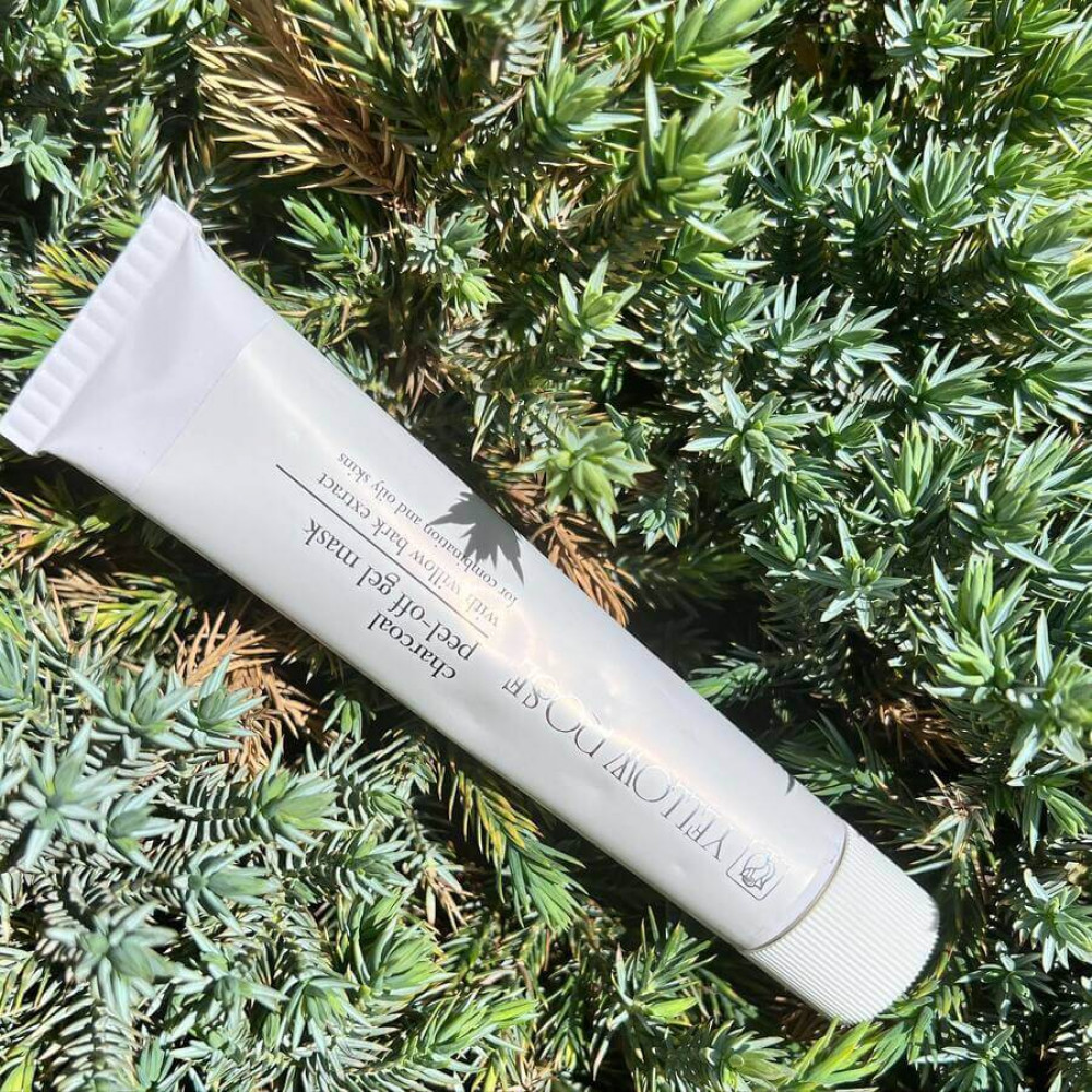 Пластифікуюча гелева детокс-маска - Yellow Rose Charcoal Gel Mask  фото 5