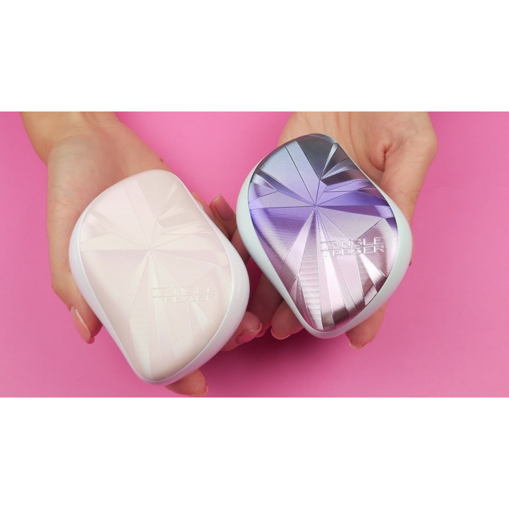 Гребінець для волосся - Tangle Teezer Compact Styler Smashed Holo Blue фото 4
