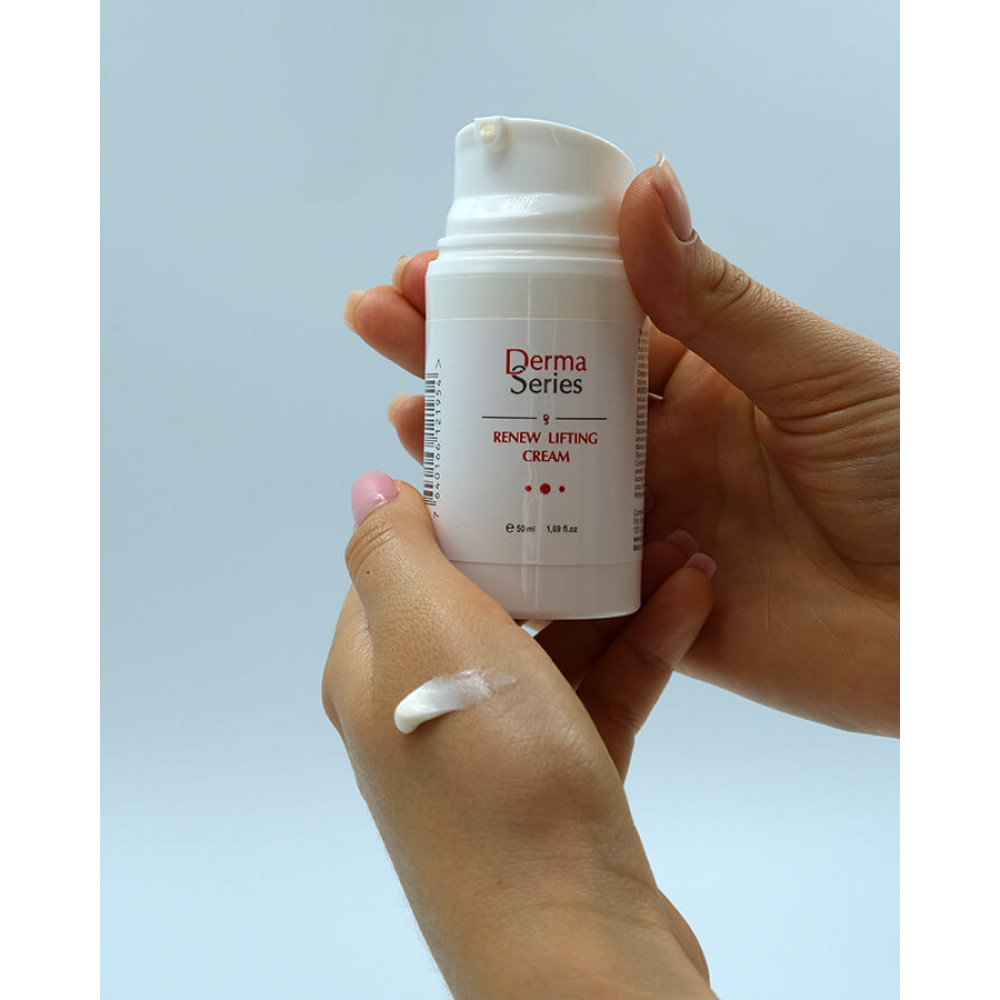 Регенерирующий анти-эйдж крем с лифтинговым эффектом - Derma Series Renew lifting cream фото 2