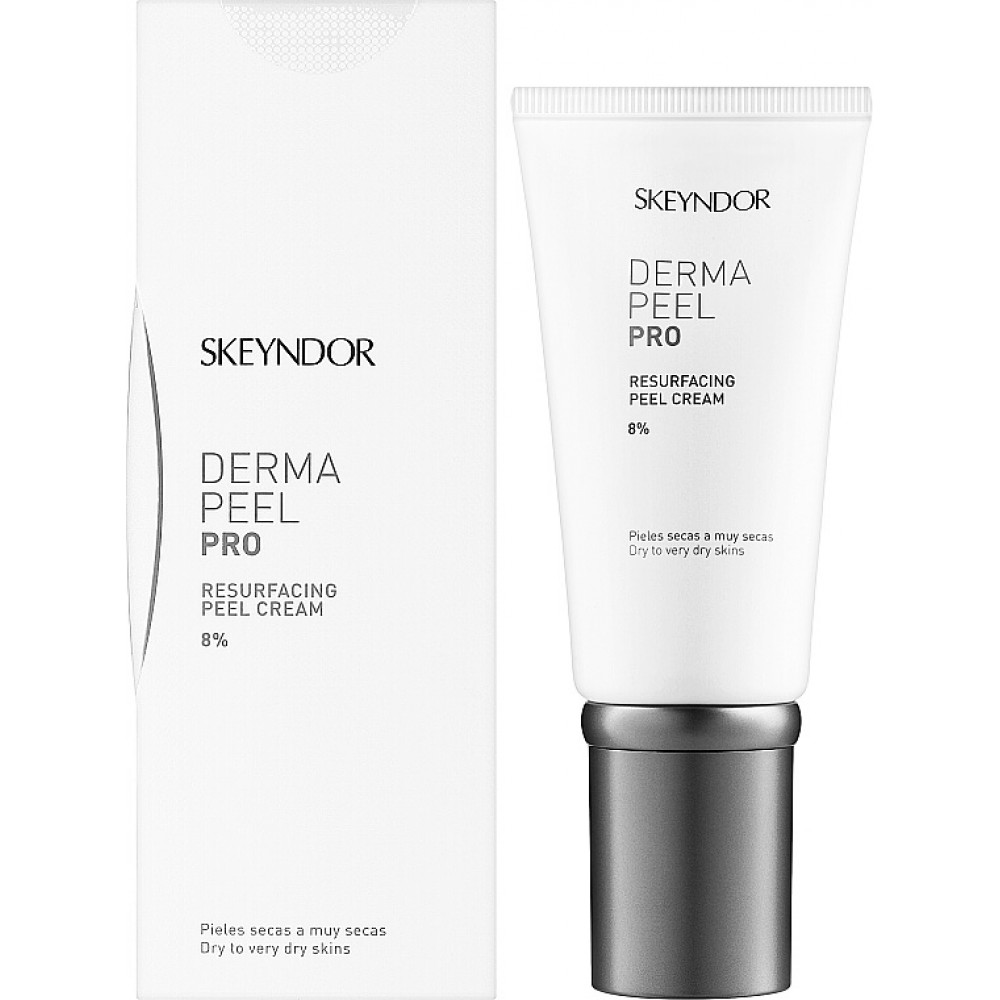 Регенерирующий крем для сухой кожи АНА 8% SPF20 - Skeyndor Dermapeel Pro Resurfacing Peel Cream SPF20 фото 2